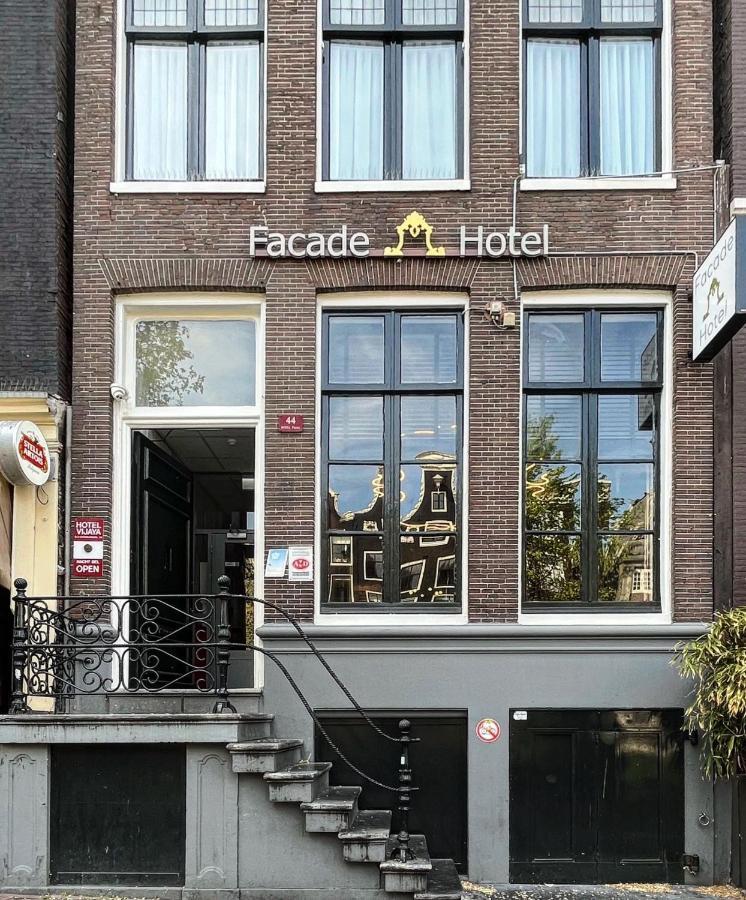 Facade Hotel Amsterdam Exterior foto