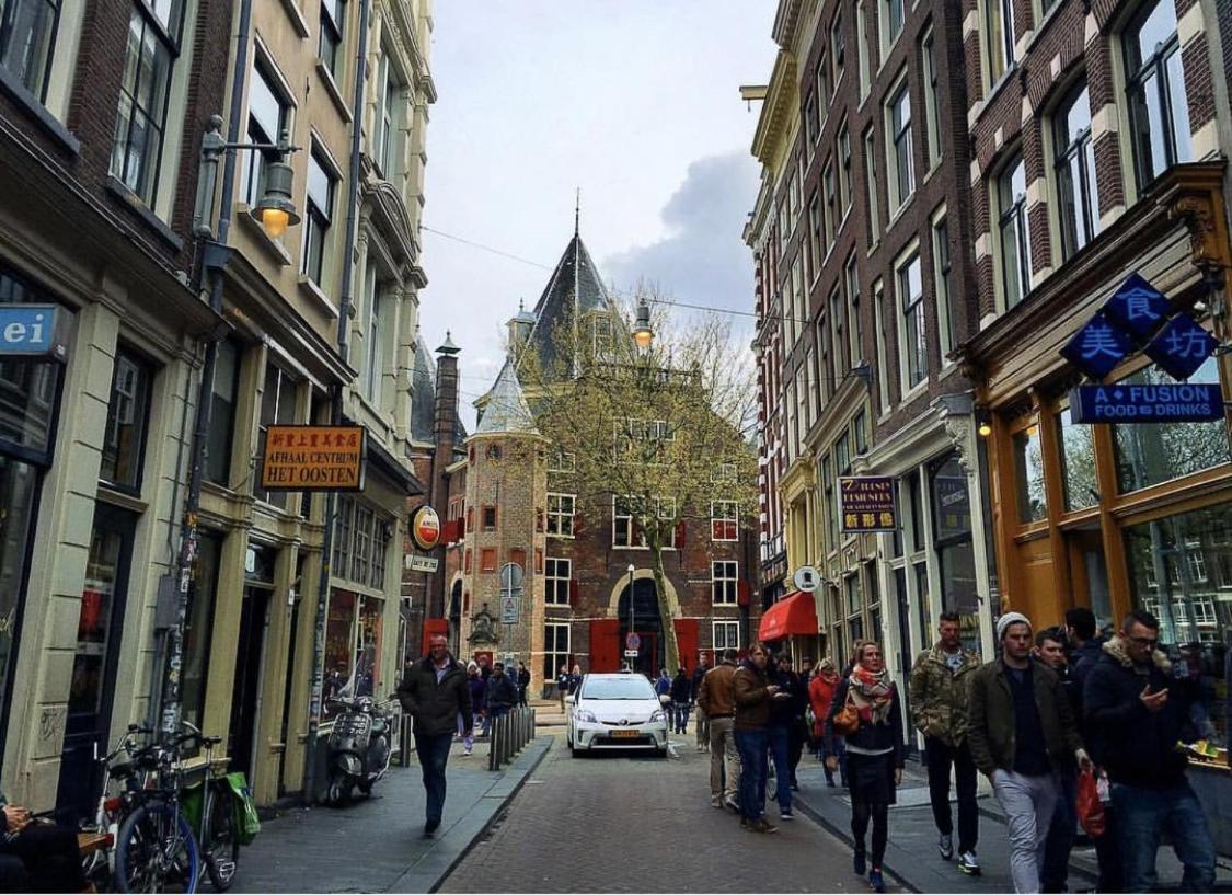 Facade Hotel Amsterdam Exterior foto